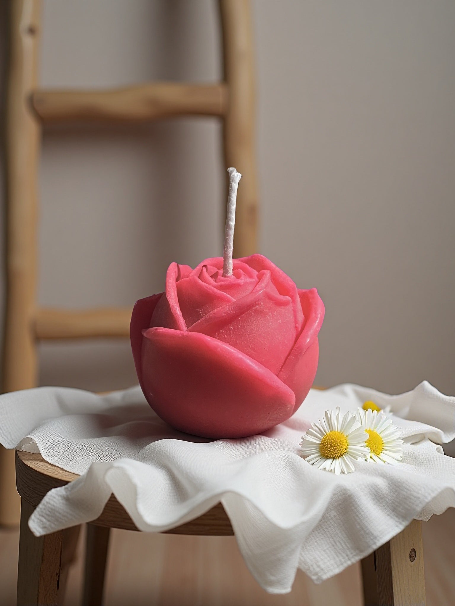 rose candle
