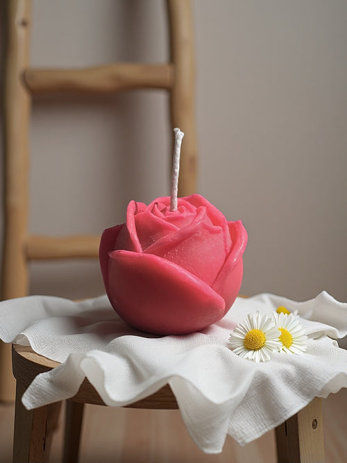 rose candle