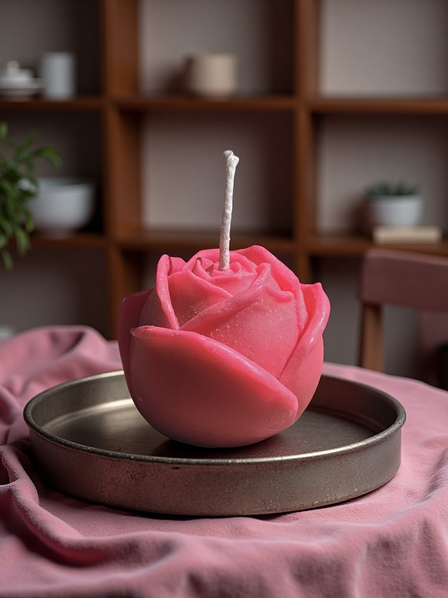 rose candle